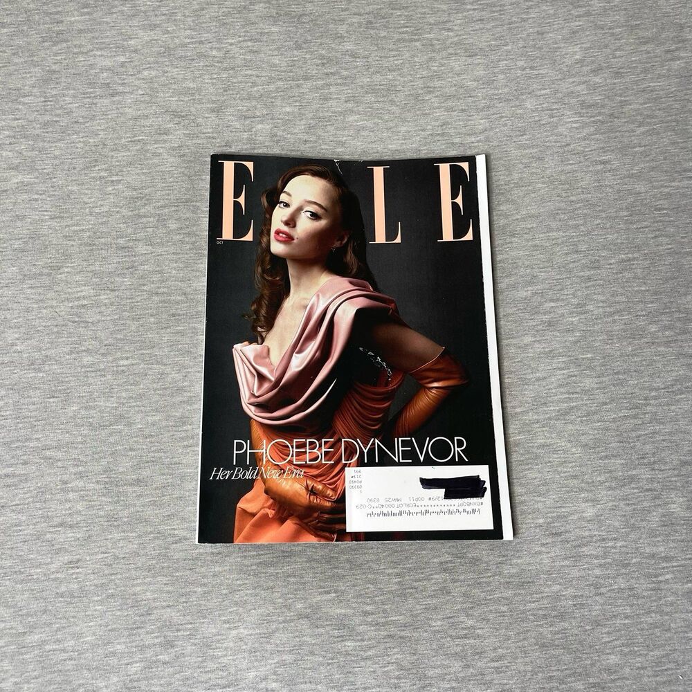 Elle Magazine Phoebe Dynevor- Her Bold New Era Issue